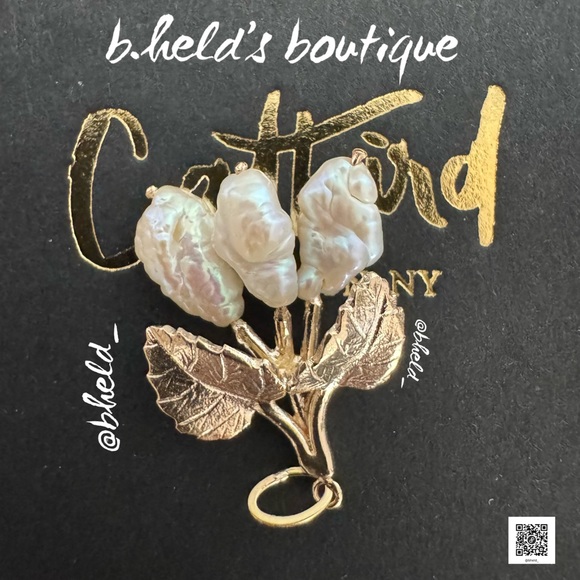 💫SOLD💫 Catbird x Vito’s Gems New York Mulberry Charm Solid 14K Gold 3RicePearls - Picture 5 of 17